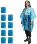 Relaxdays Set de 10 poncho-uri de ploaie de unică folosință Relaxdays (10044112)