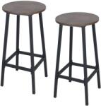 Relaxdays Set de 2 scaune de bar (10143248)