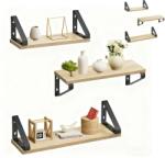 Relaxdays Set de rafturi de perete în 3 dimensiuni (10144254) Raft