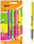 BIC Evidentiatoare BIC Highlighter Grip NEON 4/set 302790