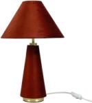 Relaxdays Lampă de masă cu abajur de catifea (10138831)