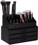 Relaxdays Organizator de machiaj Relaxdays cu 3 sertare (10032423)