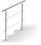 Relaxdays Balustradă de scară din oțel inoxidabil Relaxdays (10056468)