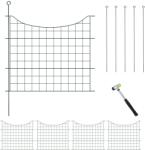 Relaxdays Gard de iaz Relaxdays cu arc inferior, cu 5 elemente (10116409)