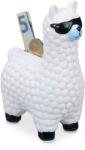 Relaxdays Cutie de bani Relaxdays Lama cu ochelari de soare (10032655)