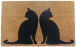 Relaxdays Covoraș de ușă din cocos cu animale, 80x50 cm (10137813) Covor