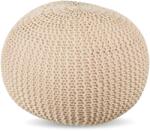 Relaxdays Puf tricotat (10128557)