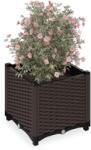 Relaxdays Ghivece Relaxdays cu aspect de ratan (10115797)