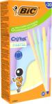 BIC Pix BIC Cristal Pastel albastru, 20 buc, 5 culori, cerneala albastru, 20 buc/cutie 302550CUT