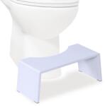 Relaxdays Scaun de toaletă pliabil din bambus (10141836)