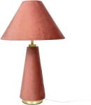 Relaxdays Lampă de masă cu abajur de catifea (10138823)