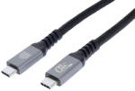  Dviced USB4 Braided kábel, 80 Gbps, 240 W, Thunderbolt kompatibilis 1m, fekete (DV120014)