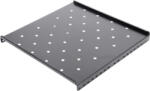 Spacer RAFT FIX SPACER 1U pentru rack 19", adancime 650mm, pt. cabinet de 1000mm, sarcina maxima 60Kg, vopsea antistatic, otel 1.2mm, black, & (SPSF-1U650-BK-03)