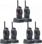 PNI Statii radio portabile PNI PMR R40 PRO 16 canale 6buc Negru (pni-r40-06) Statii radio