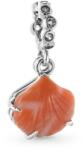 PANDORA 793821C01 Korallszínű kagyló dupla függő charm (Ag925/1000, 2 g)
