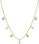 ROSEFIELD Multi Shell and Pearl Charms Necklace Gold JMSPNG-J161