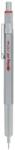 rOtring 600 0.7mm pe o oală sub presiune argint (NRR1904444)