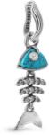 PANDORA 793894C01 Türkizszínű halszálka függő charm (Ag925/1000, 1, 2 g)