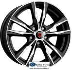 Reds By Momo Jante aliaj REDS BY MOMO K2 HD MATT BLACK POLISHED CB65.1 8X18 5X110 ET30 - anvelopejantealiaj - 789,00 RON