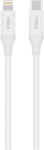 Ttec Cablu ttec - Lightning Fast Charging, USB-C/Lightnning, 1.5 m, alb (8694470827643)