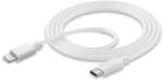 Cellularline Cablu Cellularline - 5856, USB-C/Lightning, 1.2 m, alb (USBDATAC2LMFI1MW)