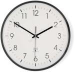 Nedis CLWA6226BK - Стенен часовник Ø 30, 5 см 1xAA черен (NE0812)