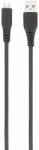 Vivanco Cablu Vivanco - 61697, Micro USB/USB-A, 2.5 m, negru (61697)