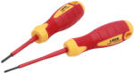 Laser Tools Csavarhúzó készlet 2 db-os szigetelt VDE 1000V Kereszt Ph0 + Lapos 2.5mm (LAS-8387)