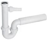 HC McAlpine modogató csőszifon 5/4"-6/4" 50 mm, mosogatógép csatlakozóval, leeresztő nélkül (HC7S)