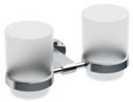 Ravak Chrome CR 220.00 dupla pohártartó (üveg) (RAV-X07P189)