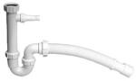 HC McAlpine mosogató csőszifon 6/4", 40/50 + flexibilis cső (HC52494-FL)