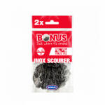 Bonus fém dörzsi INOX spirál 2 db