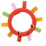 Mattel Fisher-Price: Jucărie de dentiție veselă cu animale - caracatiță (JKW56)