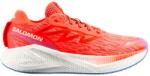 Salomon Aero Glide 4 Neon Flame/White/Persian Jewel Férfi futócipő UK 8 Férfi futócipő