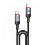 Yesido USB-C - USB-C kábel Yesido CA181, 60W, 3A, 1, 2m, fekete