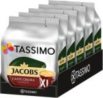 TASSIMO Set 5 x Cutii Capsule cafea, Jacobs Tassimo Cafe Crema XL, 80 bauturi x 215 ml, 80 capsule