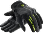 Rebelhorn Mănuși de motocicletă pentru femei Rebelhorn Core negru-gri-galben fluo (PBRH-CORE-GLV-WOMEN-27)