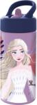 Euromic Műanyag Szívószálas Palack - 410 ml Disney Jégvarázs (088808718-74231) (088808718-74231)