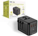 Mobile Origin 295414 GaN 67W Travel Adapter PW5 EU/UK/US/AUS, 3x USB-C + USB-A, Töltő (MO-TRA67-PW5) (MO-TRA67-PW5)