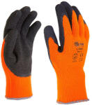 ROCK SAFETY téli munkakesztyű - latex tenyérmártott - 9-es méret - párban