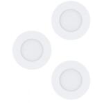 EGLO 98633 FUEVA 1 beépíthető LED lámpa szettek, 3000 K, 1050 lm, 3X2, 8W (98633) (98633)