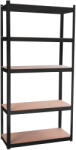 AGA Raft metalic 180x90x40 cm 5 poli Negru (MR4600-BLACK) Raft