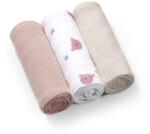 BabyOno Plienky mušelínové Super Soft 3 ks, Grey 70 x 70 cm