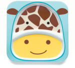 SKIPHOP SKIP HOP Zoo Talířek melaminový dělený 2v1 Žirafa 6 m+