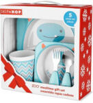 SKIPHOP SKIP HOP Zoo Jídelní dárkový set melaminový Winter Yeti 6 m+