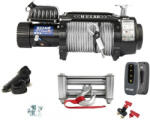 AVWinches 24V 18000 lb/ 8165 kg nagy teherbírású, elektromos csörlő, vezeték nélküli távirányítóval, drótkötéllel, vontató csörlő