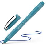 Schneider Golyóstoll, 0, 7 mm, kupakos, SCHNEIDER "Slider Memo XB", pávakék (150213) - nyomtassingyen