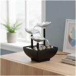  Műanyag beltéri szökőkút - virágok - 15 x 15 x 20 cm (DA01215)