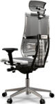 METTA Irodai szék YOGA 4D Free2, világos szürke-fehér