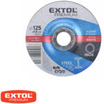 Extol Premium 8808152 hajlított vágókorong, acél/inox 125x0, 8 x22, 2 mm (8808152)